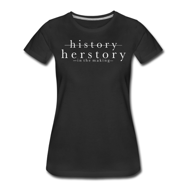 Herstory Women’s Premium T-Shirt - black