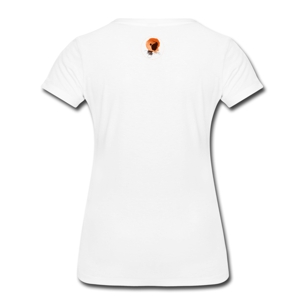 God Women’s Premium T-Shirt - White - white