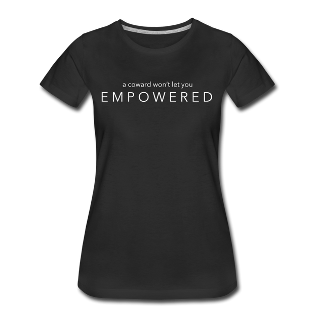 Empowered Women’s Premium T-Shirt - black