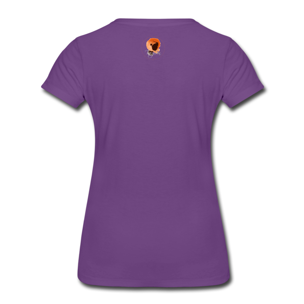 Be Water Women’s Premium T-Shirt - purple
