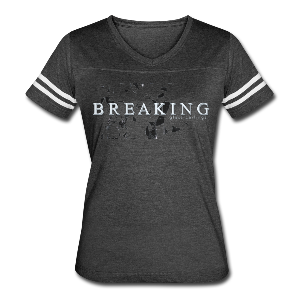 Breaking Women’s Vintage Sport T-Shirt - vintage smoke/white
