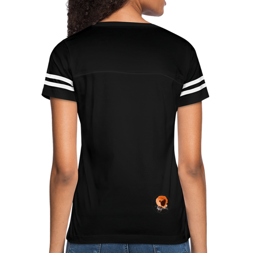 Breaking Women’s Vintage Sport T-Shirt - black/white