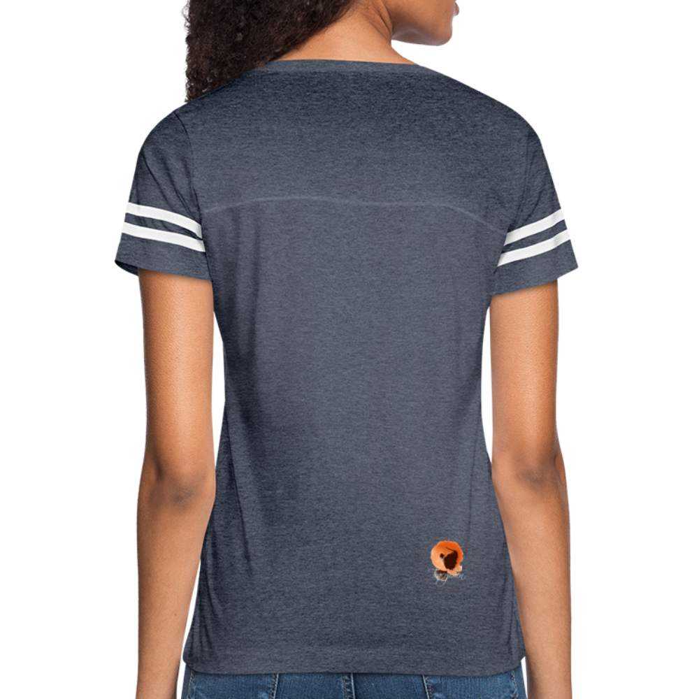 Breaking Women’s Vintage Sport T-Shirt - vintage navy/white