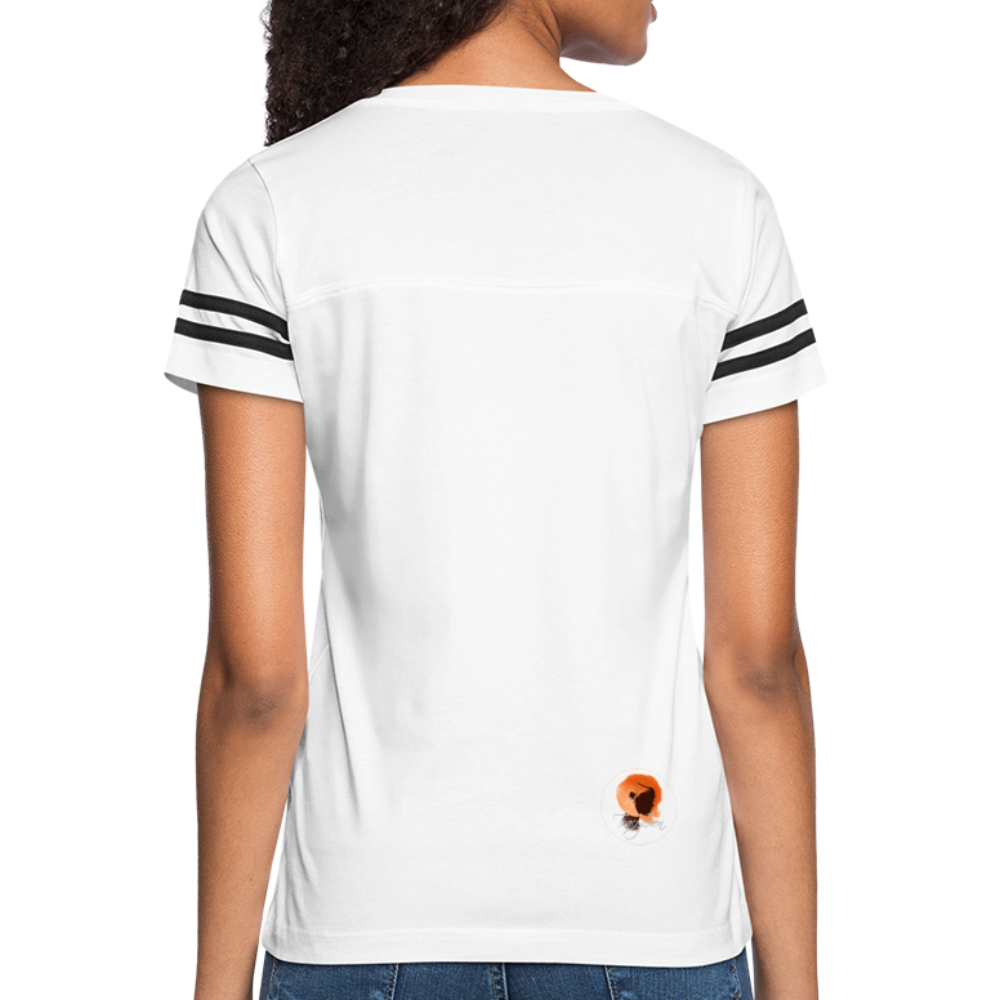 Breaking Women’s Vintage Sport T-Shirt - white/black