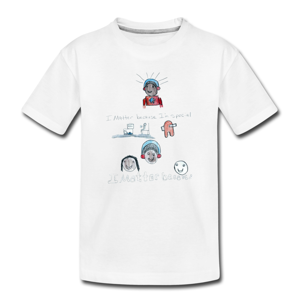 Kids Matter Toddler Premium T-Shirt - white
