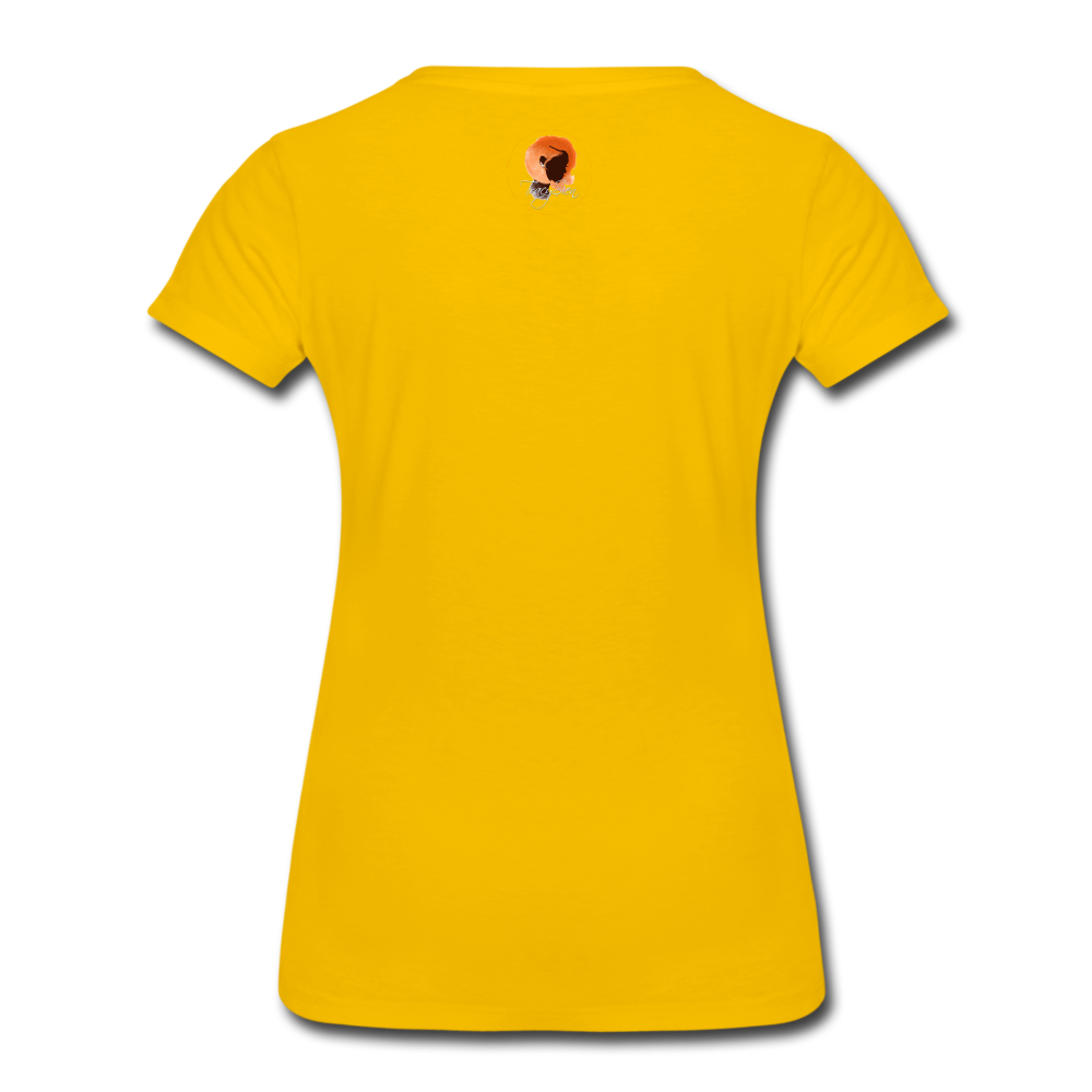 Women’s Young & Fearless Premium T-Shirt - sun yellow