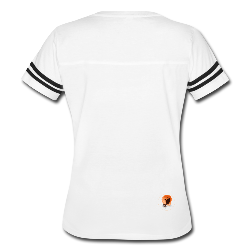 The Cherry Women’s Vintage Sport T-Shirt - white/black
